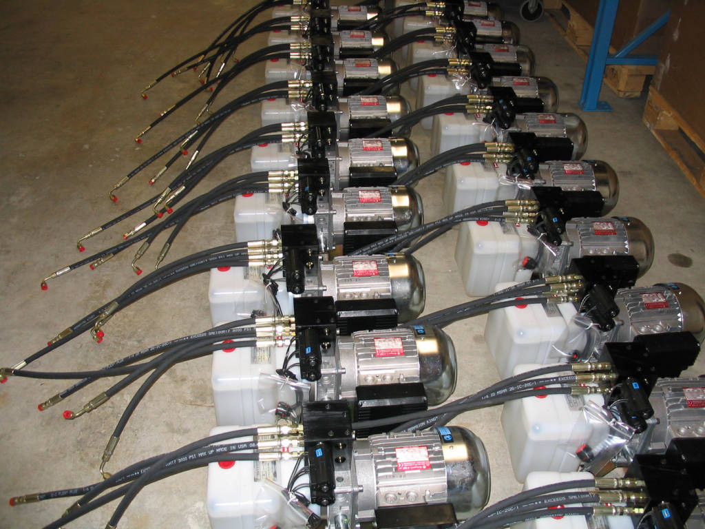 Large order fluid Power packs